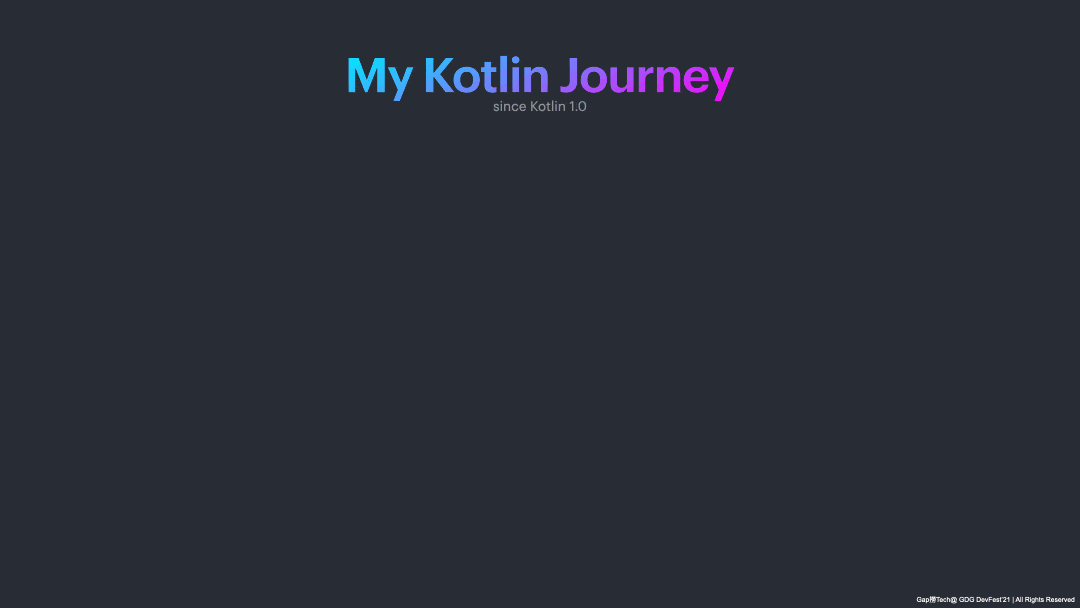 突發：我成為了香港第一個 Kotlin Google Developer Expert